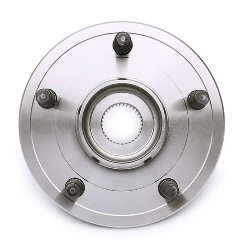Front view of Front Wheel Bearing Hub Assembly For 2006-2008 Dodge Ram 1500 4 Wheel ABS 5 Lug Crew Cab and Standard Cab.