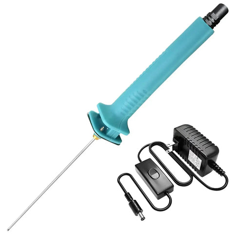 30W Foam Cutter Pen Kit With 15cm Hot Wire Power Adapter Electric Cutting Tool For Styrofoam Foam Carving And Model Making Art Projects 300C Max Temperature 12V 2.5A Supply Up To 30 Minutes Continuous Cutting.