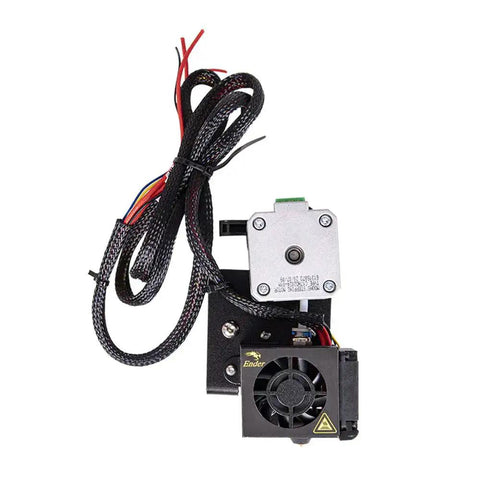 Plug-and-Play Direct Drive Extruder Kit For Ender 3 Series With 42-40 Stepper Motor Hotend, Flexible TPU Support, cables visible