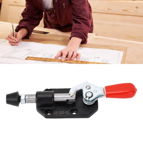 Heavy Duty Adjustable Push Pull Toggle Clamp With 500Lbs Holding Power For Welding Molding Woodworking Jigs And Fixtures