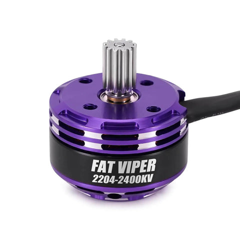 Fat Viper 2204 2400KV Brushless Outrunner Motor With Mount For 1 By 24 RC Crawler Axial SCX24 Upgrade