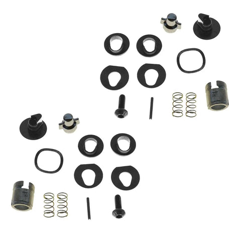 Vent Window Crank Handle Set For Front Driver And Passenger Side Fits 1980 To 1986 Chevy And GMC C K Series Trucks And 1975 To 1993 G10 G20 G30 Vans Includes Two Handles Reference Numbers 15617125 And 76999 kit components