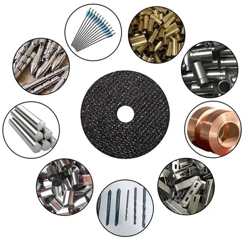 2 Inch Die Grinder Cut Off Wheels With Three Eighth Inch Arbor Mounting Mandrel Holder For One Quarter Inch Stem Mini Metal Cutting Discs