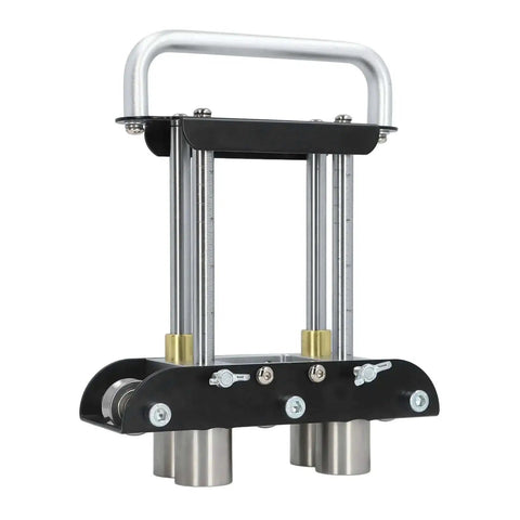 Workhorse Sheet Metal Bending Tool For 0-90 Degree Angles, 0.3-1mm Steel Aluminum Copper Roofing Sheets, roller bender with secure clamps