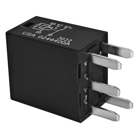 Beefy 30A 12VDC 5 Pin Automotive Relay Pack Of 4 For Chrysler Dodge Jeep Cars Trucks And SUVs With Safe Power Control Overload Short Circuit