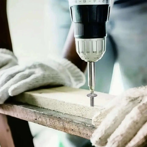 Using Heavy-Duty 410 Stainless Self-Tapping Screws Set With Flat Head Phillips Self-Drilling for wood installation