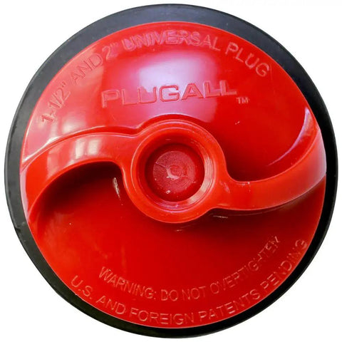 PlugAll Mechanical Test Plug For Drains And Cleanouts By Danco Fits One And A Half Inch And Two Inch Pipes For DWV Testing