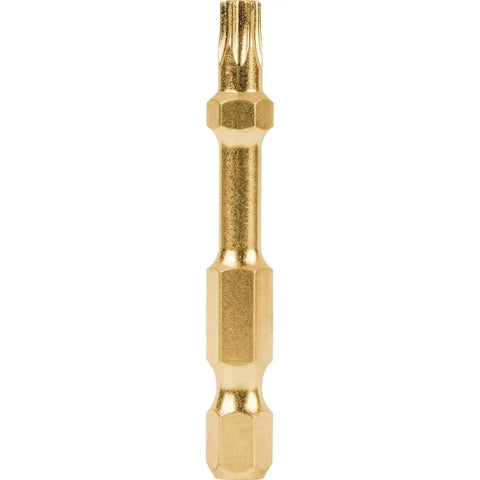 Impact Gold T25 Torx 2 Inch Power Bit For High Torque Drivers With Precision Fit Tip To Prevent Cam Out And Max Durability Makita B60545 15 Pack