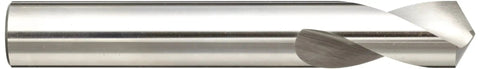 Pro Grade NC Spotting Drill Bit For Centering With 8 Percent Cobalt High Speed Steel Uncoated Bright Finish 120 Degree Point