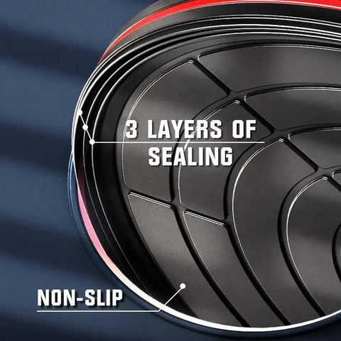 Close-up of Seam Setter 2 Pack With 7-Inch Vacuum Suction Cups showing 3 layers of sealing and non-slip feature.