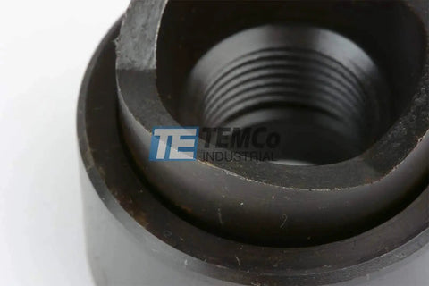 Close-up of 1 Inch Conduit Punch And Die Set For Hydraulic Knockout Driver 3 Quarter 16 Thread 9 Ton Punching Force.