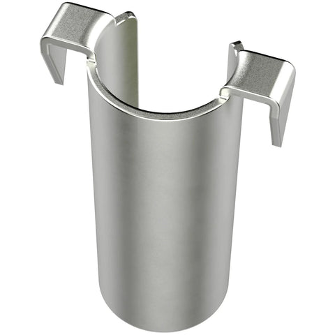 FOROIRON nail guard for wire protection, metal cylindrical sleeve with side mounting brackets