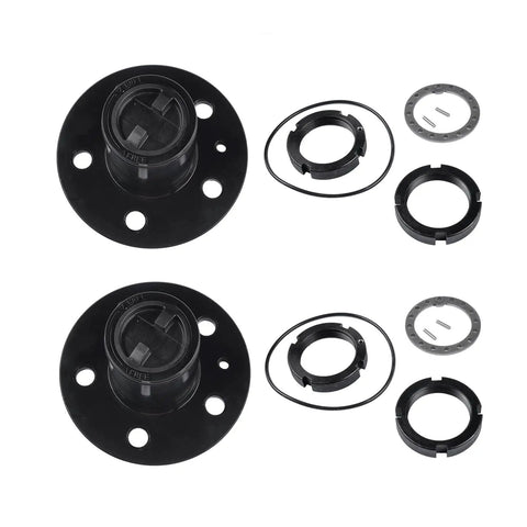 2Pack 4WD Manual Locking Hubs 29071 Replacement For Ford Ranger Explorer Mazda Navajo 1990-1994 With 27 Spline Outer Axle