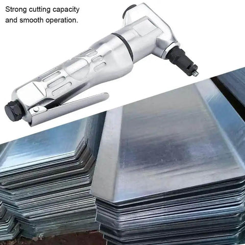 Air Nibbler Metal Cutter For Quick Clean Cuts Pneumatic Scissors Handheld Cutting Tool 2800 RPM above metal sheets