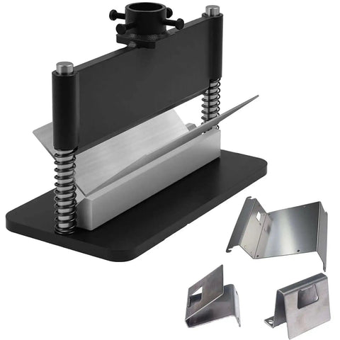 Heavy Duty 12 Inch Press Brake Attachment For 12 To 20 Ton Hydraulic Shop Presses With Dual Spring Design Metal Bending Tool