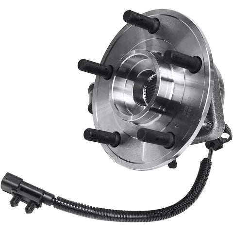 Beefed Up Front U Joint Axle Shafts And Wheel Bearing Hubs Kit For Jeep Wrangler 2007 2008 2009 2010 Dana 30 Axle With 4x4 ABS