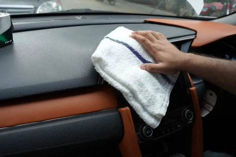 Bar Mop Towels Value Pack Of 60 16x19 Inches Absorbent And Durable Cleaning Rags For Home Or Shop wiping car dashboard