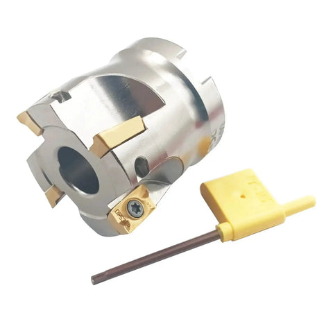 2 Inch Face Mill Arbor Kit By KinRite With BAP400R 50-22-4T Face Milling Cutter 50mm And One Point Nine Inch Shell Holder For CNC End Milling