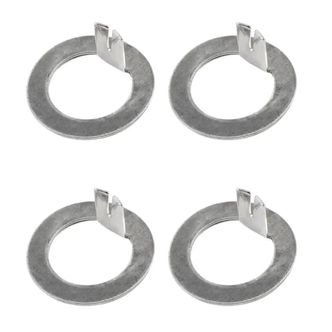 Trailer Wheel Spindle Washer 1 Inch For EZ Lube Axles 3,500-7,000 Lb 4 Pack shown in a front view