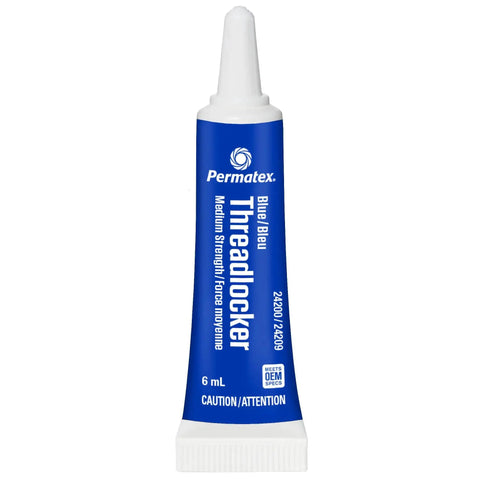 Blue Medium Strength Threadlocker For Quick Vibration Control And Leakage Prevention Seals And Prevents Rust On Threads 6 ml tube