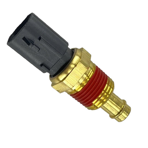 WEITARI engine coolant temperature sensor with brass threaded body, red seal, and black plastic connector