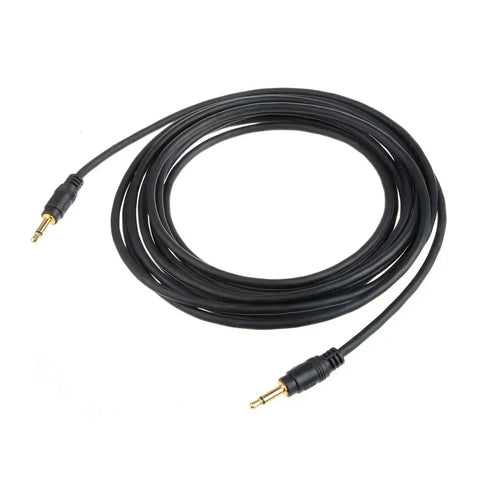 3.5mm Mono Audio Cable With 12V Trigger And IR Receiver Extender For AV Gear, One Eighth Inch TS Male To Male Patch Cable, durable connectors