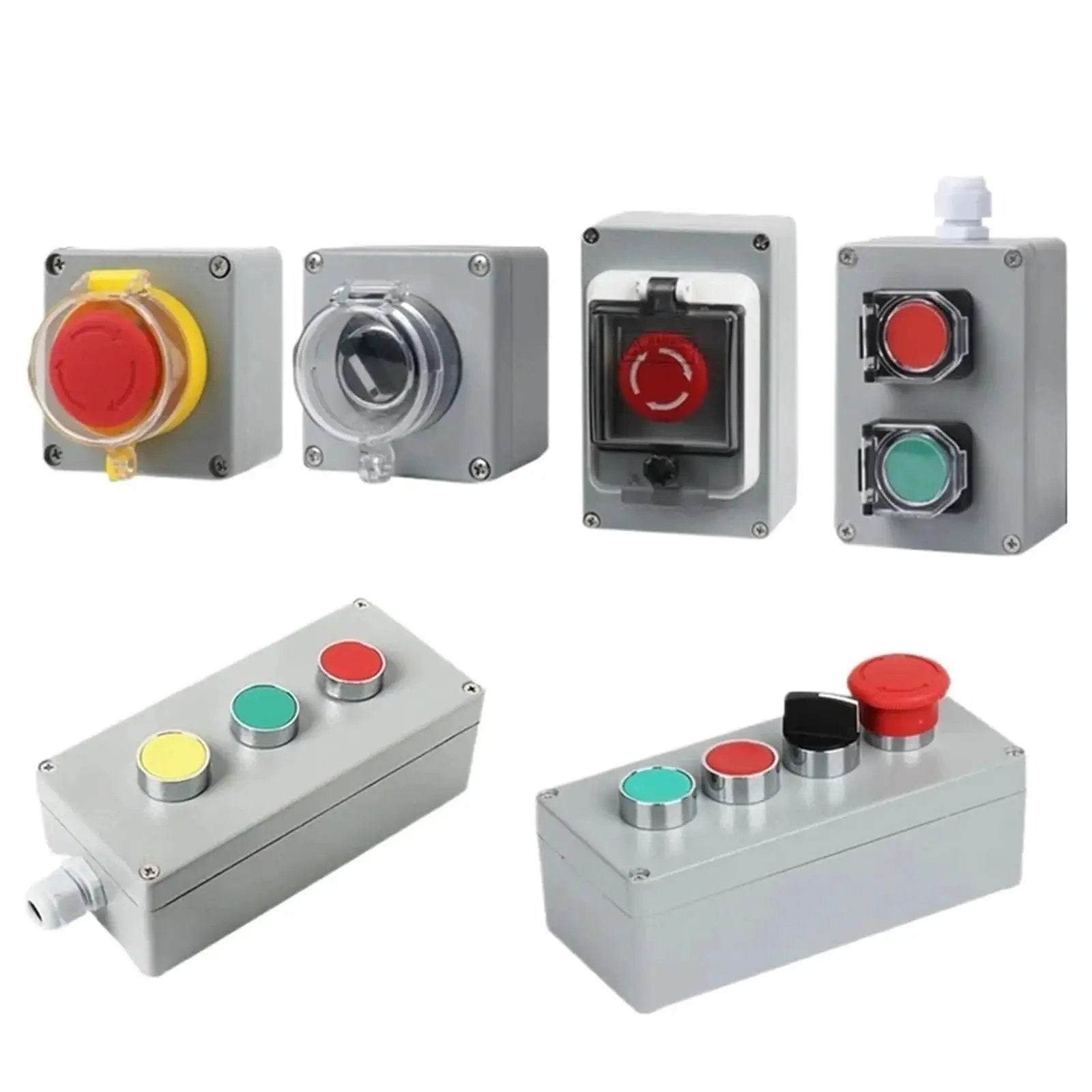 explosion proof push button control box - Heavy Duty D...