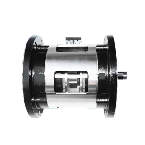 Front view of DC 24V Magnetic Clutch And Brake Kit With 35W Power And 90Nm Torque, Double Flange Design, Plug-And-Play Easy Install