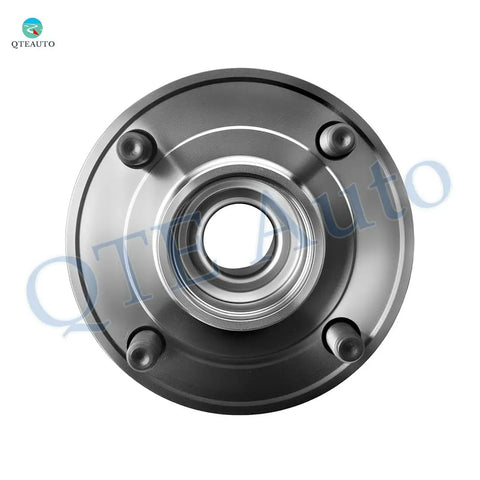 Front view of Rear Wheel Hub Bearing Assembly Pair For 2000 2009 Ford Focus With 4 Wheel ABS And Rear Disc Brakes Direct Fit Replacement Kit