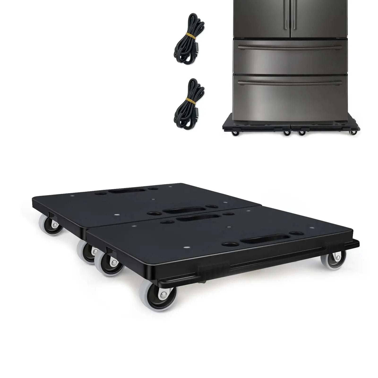 Heavy Duty Furniture Dolly With Interlocking 4 Wheel F...