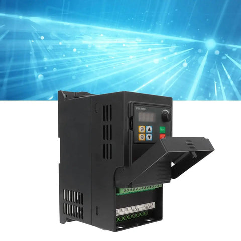 Three Phase VFD Inverter For 380 To 440V Input And 0 To 440V Output 2KW CNC Spindle Motor Speed Controller LK320 with PLC Function shown