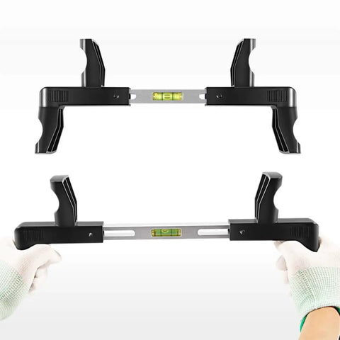 Universal Steering Wheel Level Alignment Tool For Cars Vans And Trucks - Spring Loaded, Fits Inner Diameter 270mm To 340mm