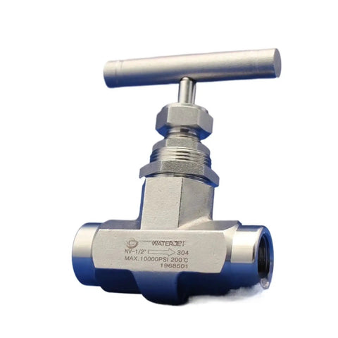 Stainless Steel Ultra High Pressure Needle Valve 316 Forged, Boss Grade Needle Globe Valve For Panel Mount, 10000 Psi Capacity