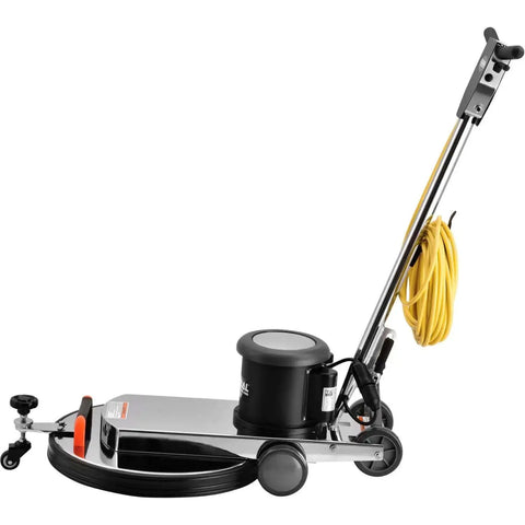 Corded High Speed Floor Burnisher, 20 Inch Cleaning Width, 120V, 1.5 HP, 1500 RPM with 50 Foot Safety Power Cord