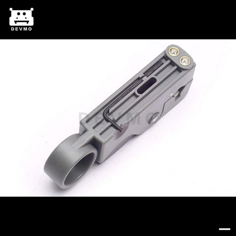 Universal Coax Cable Stripper Tool For RG6 RG8 RG58 RG59 RG8X LMR200 LMR240 And Similar Coax Cables, double blade design