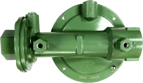 Compact Second Stage Low Pressure Propane Regulator With One Half Inch Inlet And Three Quarter Inch Outlet, Straight Through Design
