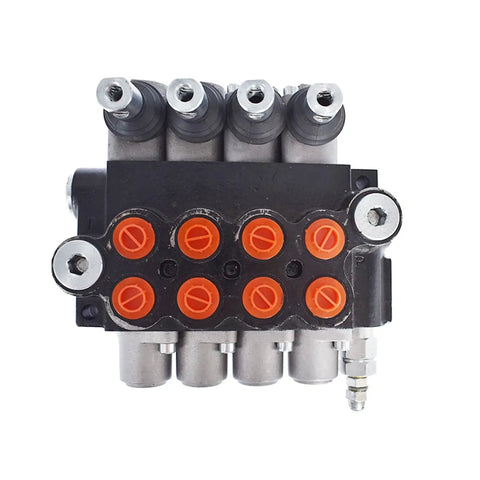 High Efficiency Hydraulic Directional Control Valve Double Acting With Spring Return For Beefy Heavy Duty Projects 11 GPM Flow
