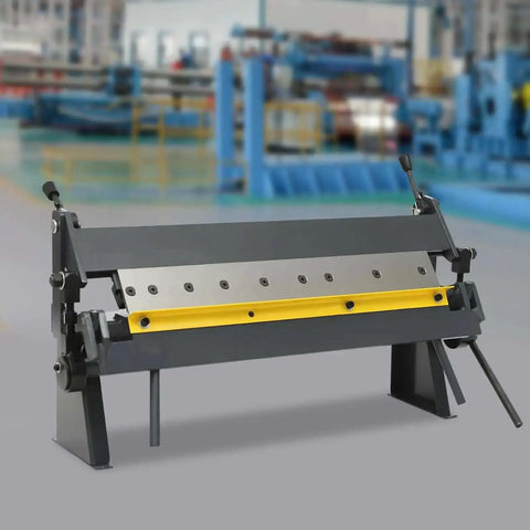 24 Inch Box And Pan Brake Sheet Metal Bending Machine With Removable Fingers Two Inch Three Inch Four Inch 20 Gauge Manual