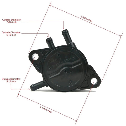 Genuine 808656 Mechanical Fuel Pump Drop In Replacement For Small Engine Mowers And Power Equipment Built Tough OEM Grade Durability