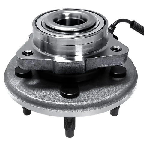 Front Wheel Bearing And Hub Assembly 5 Lug With ABS Fits Ford Explorer 2006 To 2010 All Models Explorer Sport Trac 2007 To 2010 Mercury Mountaineer 2006 To 2010 All Models Low Noise And Smooth Ride Direct Replacement
