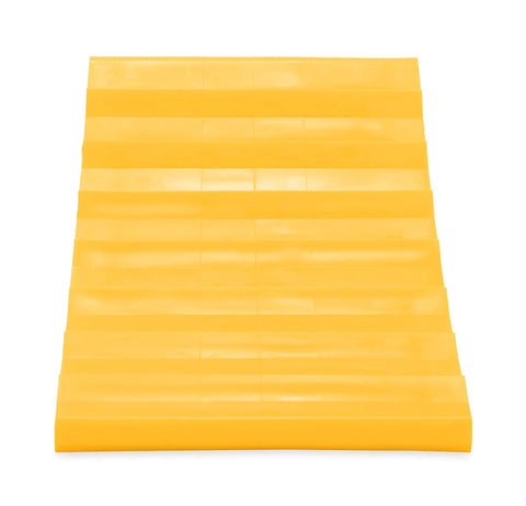Wheel Chock Without Rope For Trailers And RVs UV Protected Plastic 26 Inch shown from front view