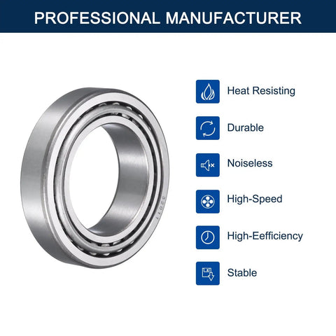 32011 Tapered Roller Bearing Cone And Cup Set Ready To Roll 55Mm Bore 90Mm OD 20Mm Cup Width Chrome Steel ABEC 3 Pre Lubricated