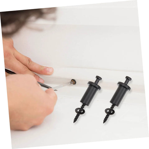 Installation of 4 Pack Adjustable Barn Door Track Spacers and Wall Connectors for Sliding Door Hardware Repair Kits, Heavy Duty