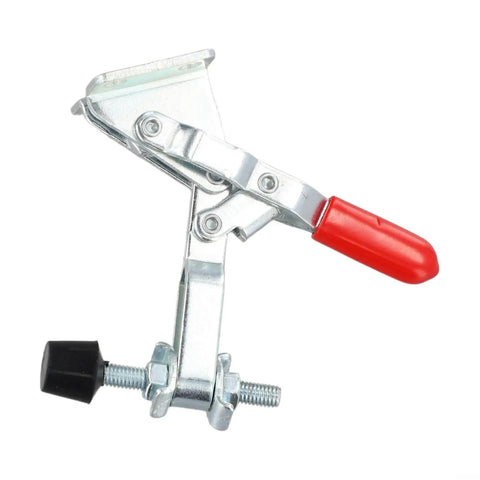 Heavy Duty Quick Release Clamp Jig Set 5 Pcs M5x46mm Holds Up To 110 Lbs 50 Kg Galvanized Iron With Plastic Tips GH101A