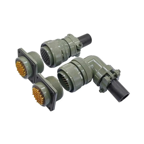 Mil Spec MIL-C 5015 Circular Connector With MS3102A Socket And 3108 Plug 28-21S for aviation, military, industrial gear