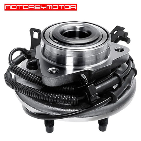 Front Wheel Bearing Hub Assembly With ABS Low Runout 5 Lug 2 Piece Beefed Up Direct Fit For Ford Explorer 2006 2010