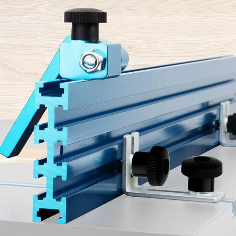 24 Inch T Slot Drill Press Fence Kit With Hardware For T Slot Drill Press Tables Laser Etched Scale Reversible Fence