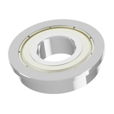 Flanged Ball Bearing 4x12x4 Mm Pack Of 10 F604ZZ Double Metal Shield Chrome Steel ABEC1 P0 Z2 HD Industrial Tools