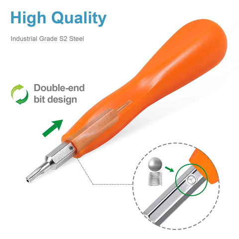 Doorbell Screwdriver Replacement Kit With Torx T6 And Torx T15 Bits For WiFi Password Reset Industrial Grade S2 Steel Ergonomic Design