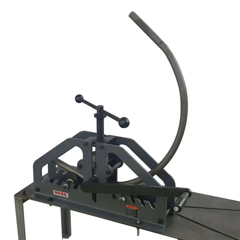 Three Roll Tube Roller Bender For 1.5 Inch Pipe And 2 Inch Tube With 20 Inch And 60 Inch Radii, Pro Grade Modular Roller System